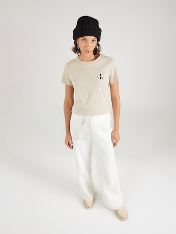 Calvin Klein Jeans Shirt in Beige