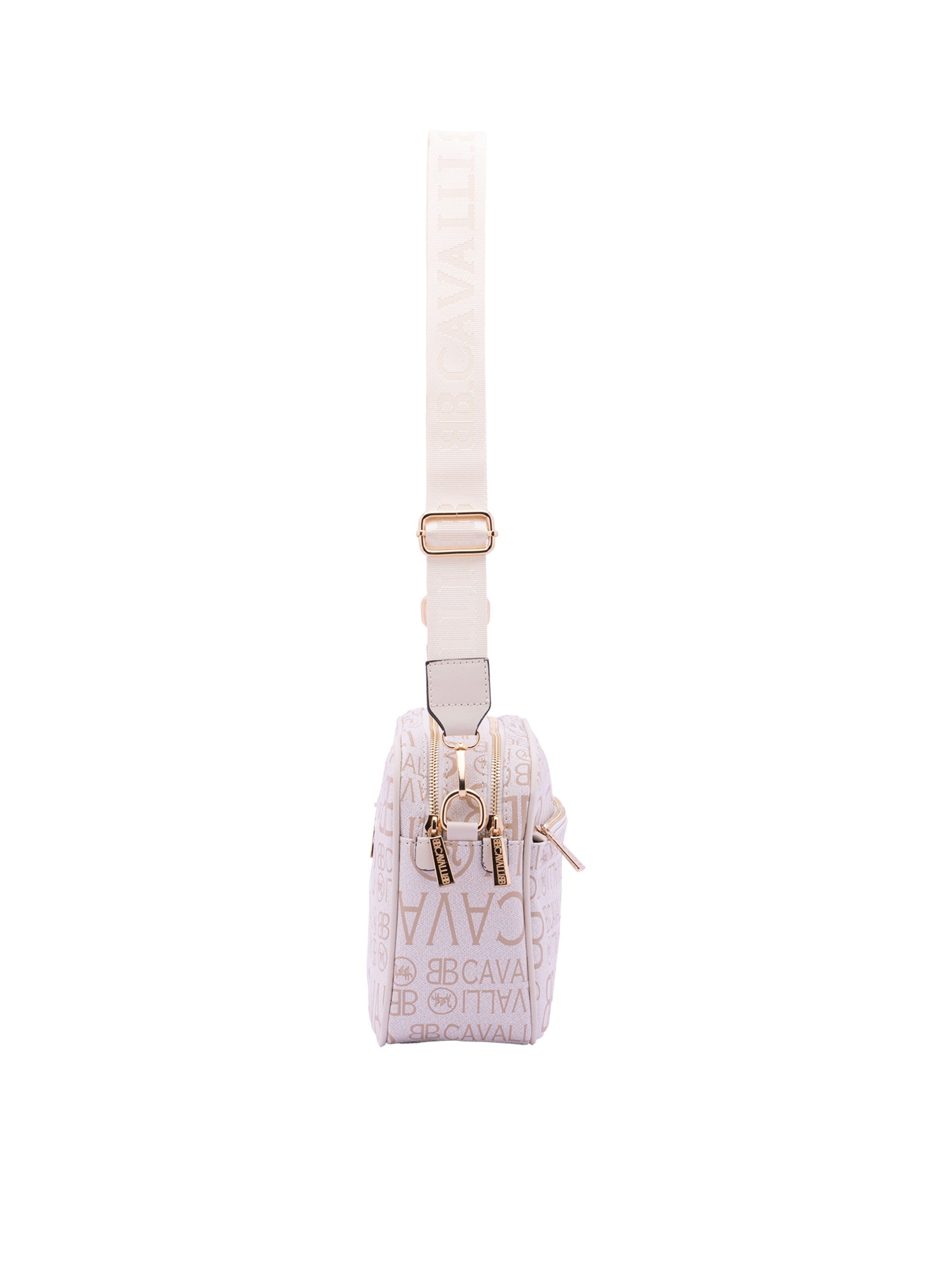 Borsa a tracolla di B. Cavalli in bianco