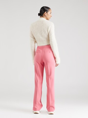 Regular Pantalon à plis UNITED COLORS OF BENETTON en rose