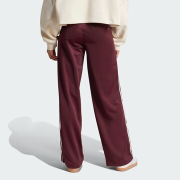 Wide Leg Pantalon de sport 'Adicolor Classic Firebird' ADIDAS ORIGINALS en rouge