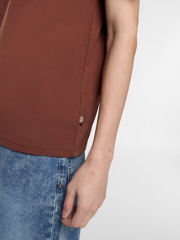 DICKIES Shirt 'Mapleton' in Brown