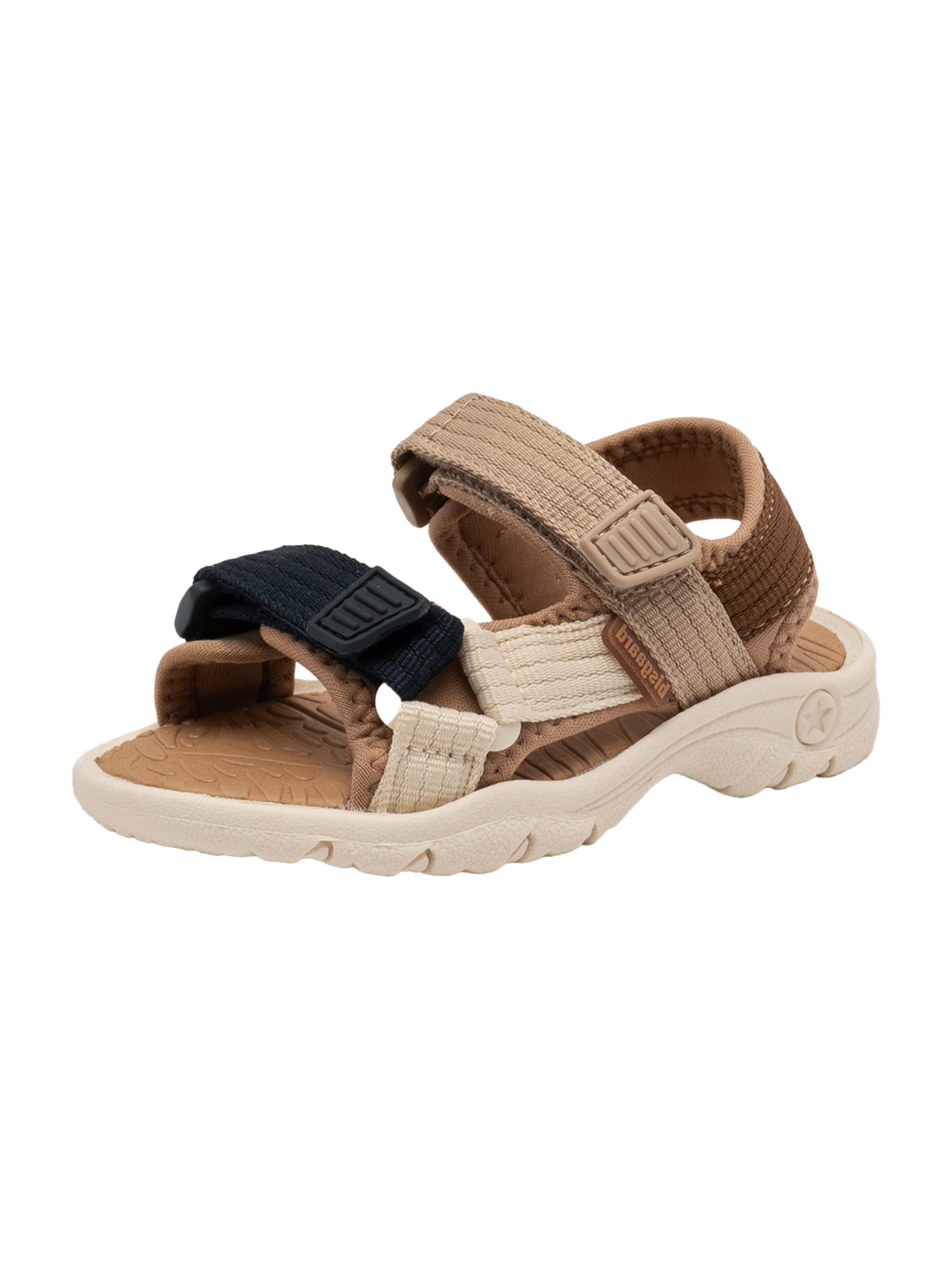 BISGAARD Sandaal 'Nico', värv beež: eest vaates