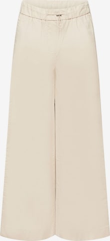 ESPRIT Regular Broek in Beige: voorkant