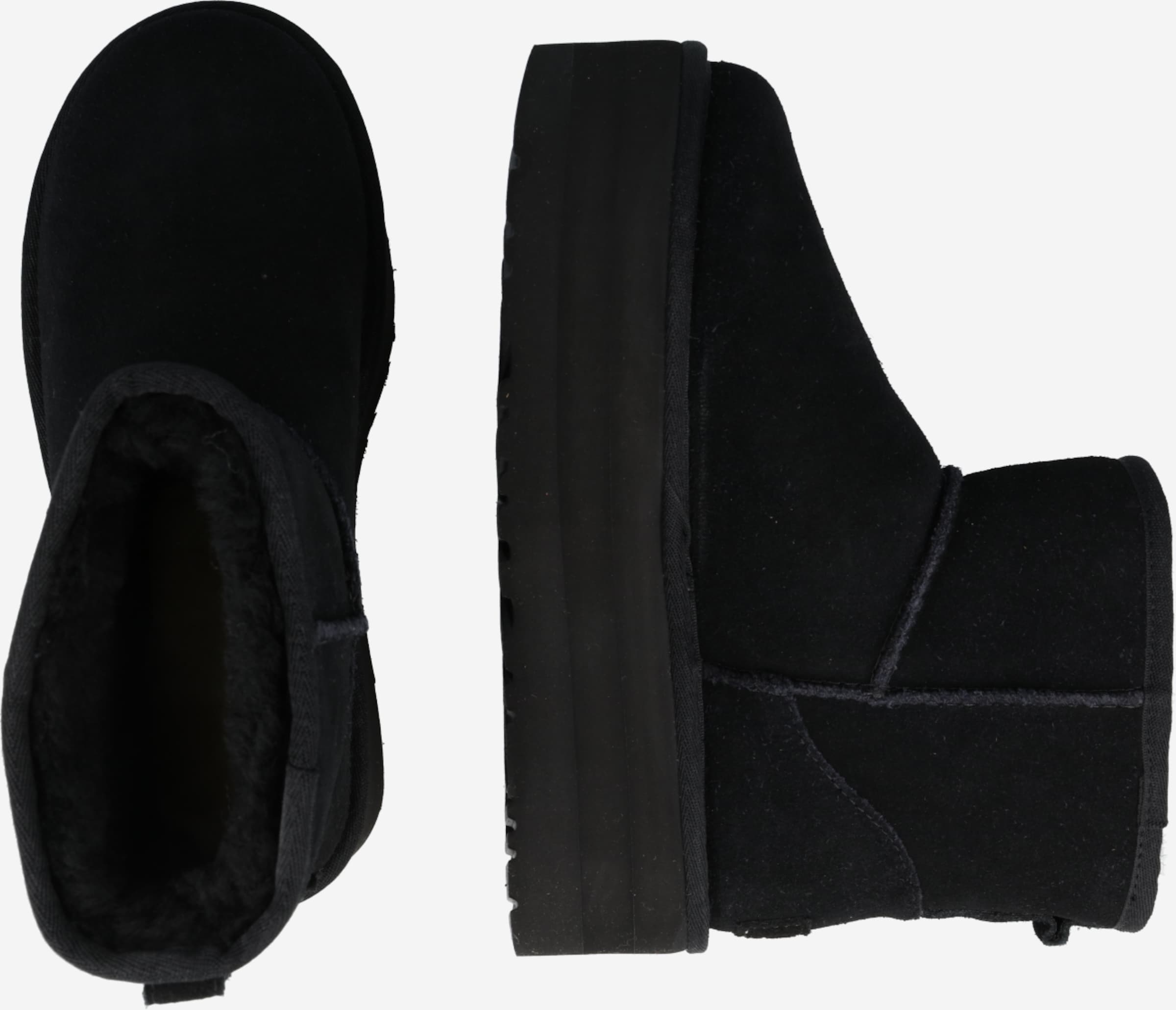 UGG Botine 'Classic Mini' pe Negru | ABOUT YOU