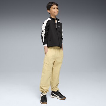 PUMA Regular Workout Pants 'WARDROBE ESS' in Beige