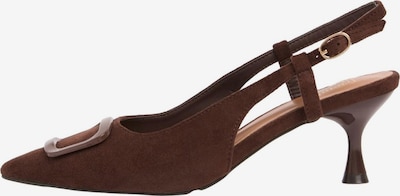 Basutės iš Friends Like These, spalva – tamsiai ruda, Prekių apžvalga