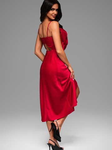 Ombre Evening dress in Red