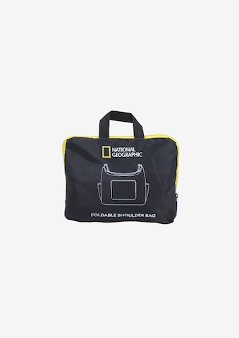 National Geographic Shoulder Bag 'Foldable' in Black