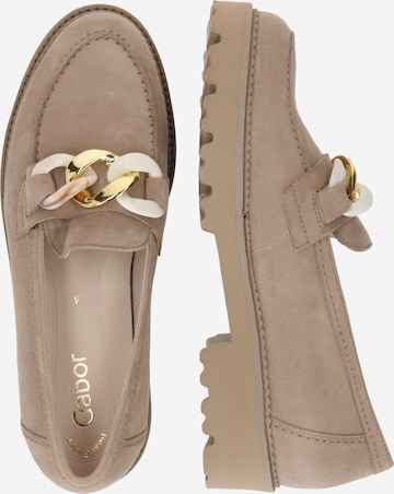 GABOR - Sapato Slip-on em bege