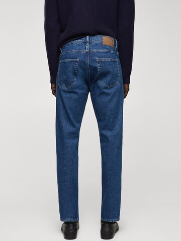 MANGO MAN Regular Jeans 'BEN' in Blue