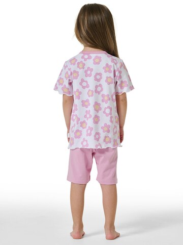 SCHIESSER Pajamas ' Girls World ' in White