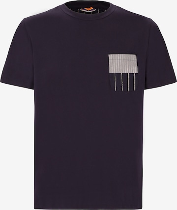 Distretto12 Shirt 'Gess Ramos' in Blauw: voorkant