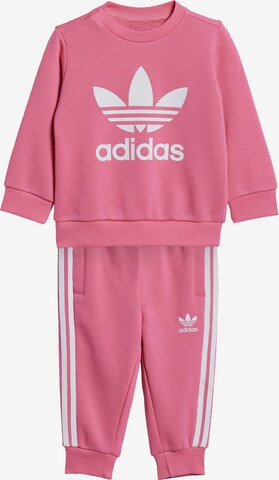 ADIDAS ORIGINALS Regular Jogginganzug in Pink: predná strana