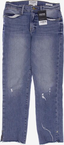 Frame Denim Jeans in 26 in Blue: front