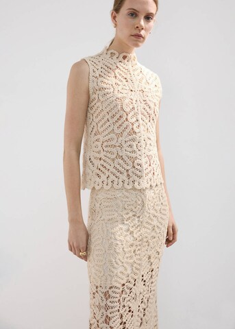 MANGO Rock 'Setenta' in Beige
