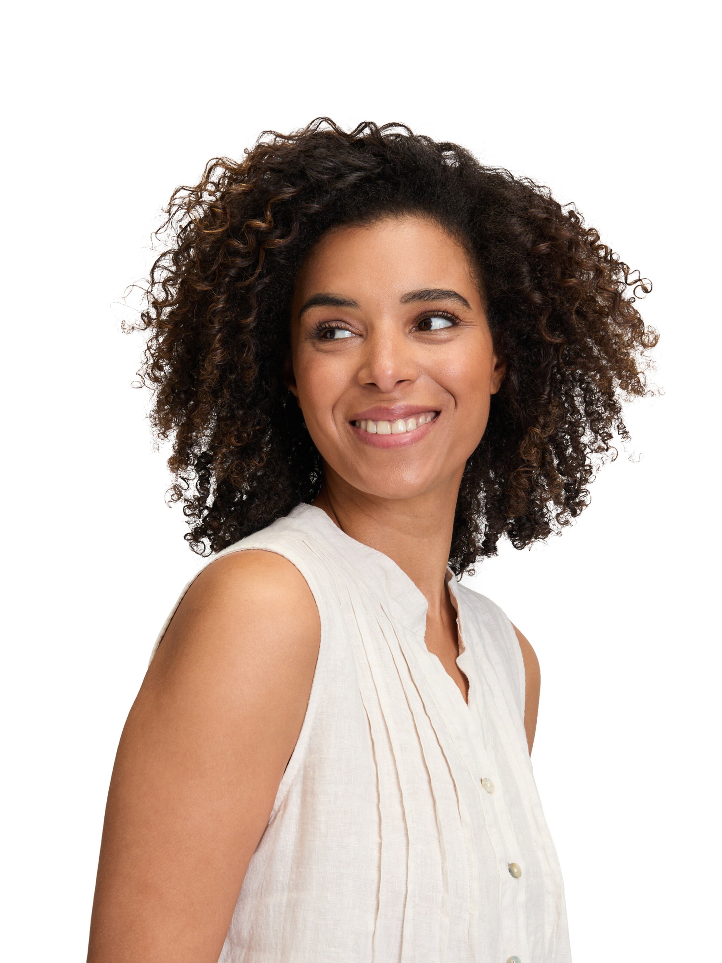 Cartoon Kleid in Beige