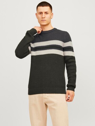 Pullover 'JJSander' di JACK & JONES in verde: frontale
