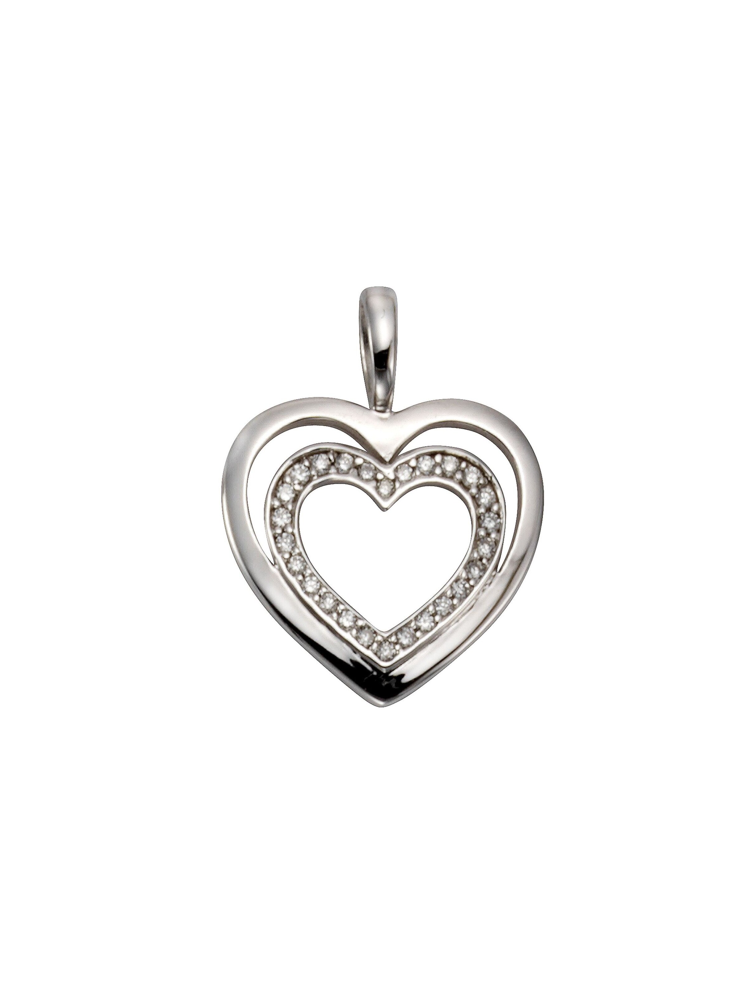 Orolino Pendant in Silver: front