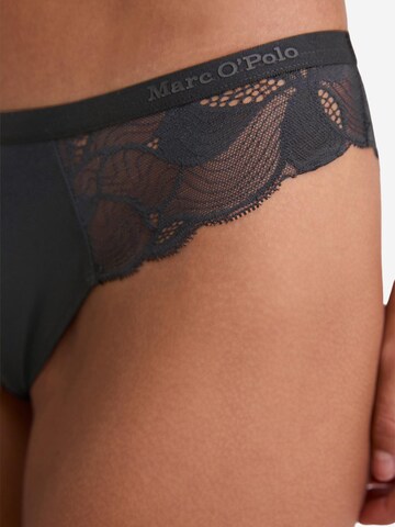 Marc O'Polo Slip 'Tender Lace' in Zwart