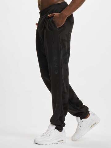 Urban Classics Regular Trousers 'Dangerous' in Black