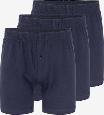 Almonu Boxer shorts 'Cotton' in Blue: front