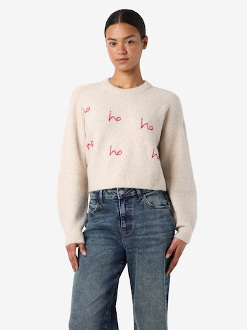 Pull-over 'NMVIXEN' Noisy may en beige