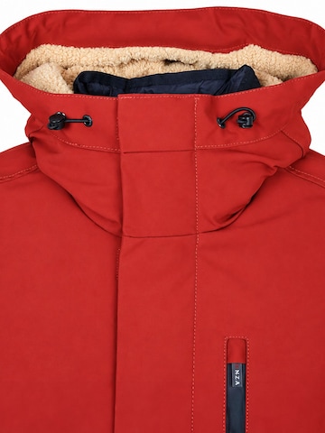 NZA New Zealand Auckland Between-seasons parka 'Wesley' in Red
