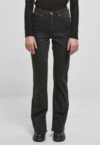 Urban Classics Regular Jeans in Schwarz: Vorderseite