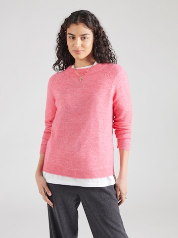 Pullover di PIECES in rosa: frontale
