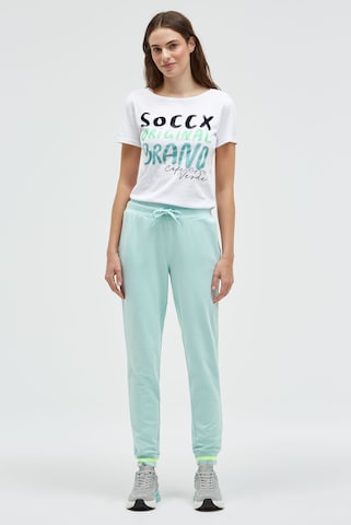 Soccx Regular Sporthose in Grün