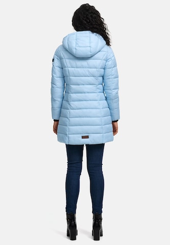 MARIKOO Winter Coat 'Abendsternchen' in Blue