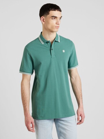 G-STAR Poloshirt 'Dunda' in Grün: Vorderseite