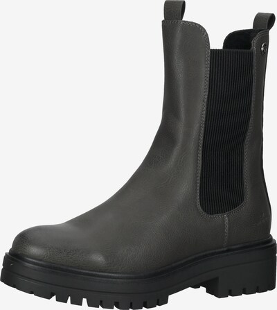 TOM TAILOR Stiefelette in dunkelgrau / schwarz, Produktansicht