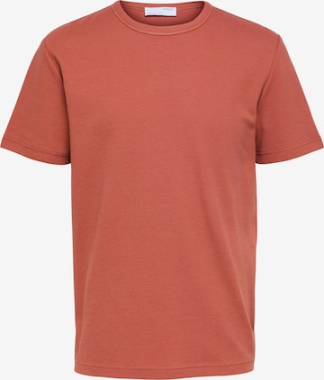 SELECTED HOMME T-Shirt 'CAMP' in Rot: predná strana