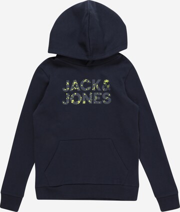 Jack & Jones Junior Mikina – modrá: přední strana