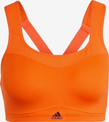 ADIDAS SPORTSWEAR Sports Bra 'TLRD' in Orange: front