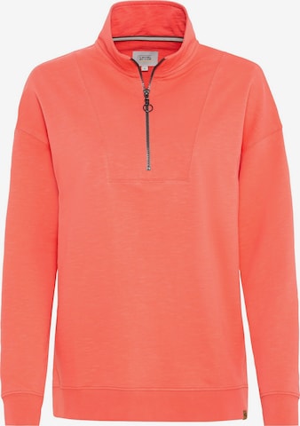 CAMEL ACTIVE Sweatshirt in Rot: predná strana