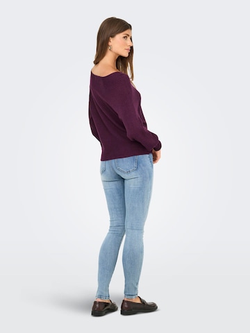 Pull-over 'ONLADALINE' ONLY en rouge