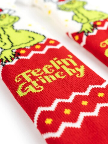 The Grinch Socken 'Hüttensocken Feelin Grinchy'‌‌‌‌‌‌‌‌ in Mischfarben