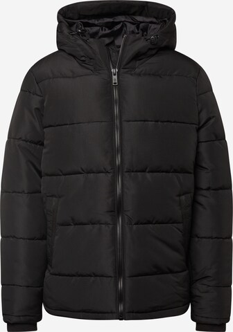 BURTON MENSWEAR LONDON - Chaqueta de entretiempo en negro: frente