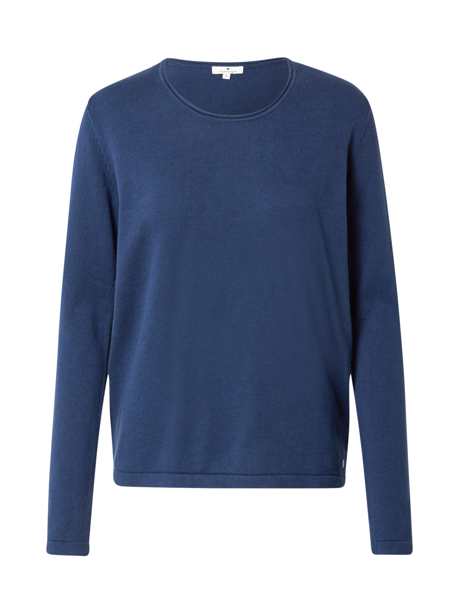 Odzież Plus size TOM TAILOR Sweter w kolorze Ciemny Niebieskim 