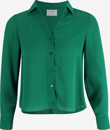 Wallis Petite Blouse in Green: front