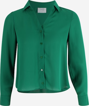 Wallis Petite - Blusa em verde: frente