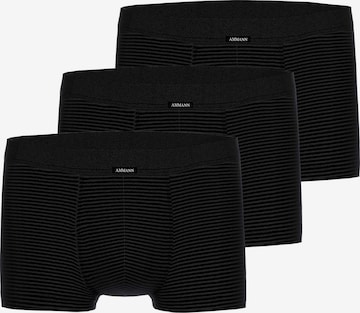 Boxers Ammann en noir : devant