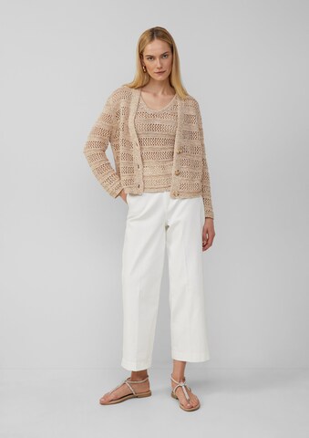 s.Oliver BLACK LABEL Strickjacke in Beige