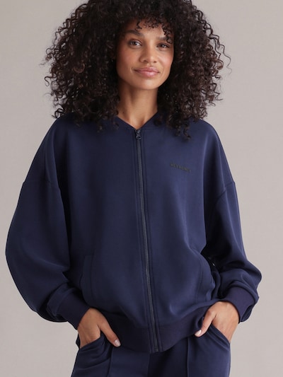 Hey Honey Sportjacke 'Bomber' in nachtblau, Produktansicht