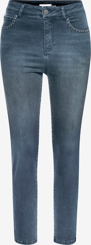 BUFFALOSlimfit Traperice - plava boja: prednji dio