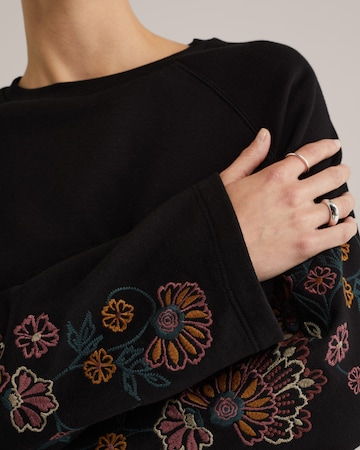 WE Fashion Strickjacke in Schwarz