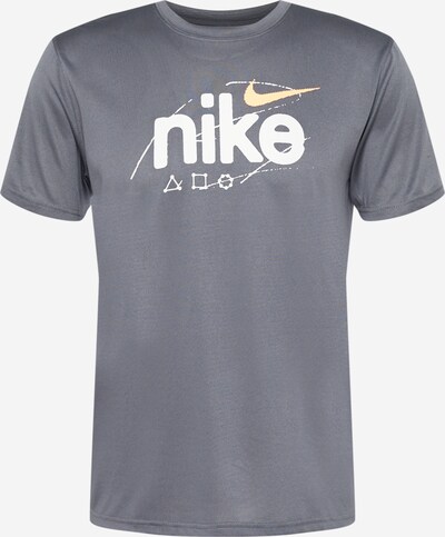 NIKE Sportshirt 'WILD CLASH' in hellgelb / dunkelgrau / weiß, Produktansicht