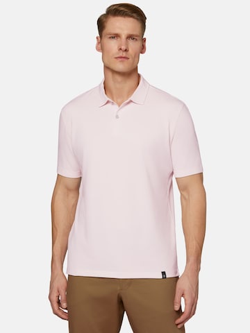rozā Boggi Milano T-Krekls: no priekšpuses